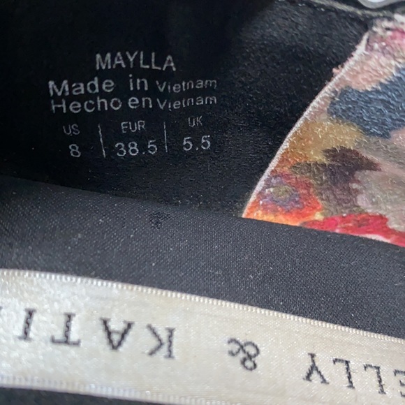 Kelly & Katie Black Shoes Size 8 Flats - Picture 6 of 13